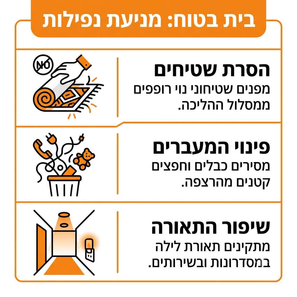 בית בטוח לאחר ניתוח | אינפוגרפיקה