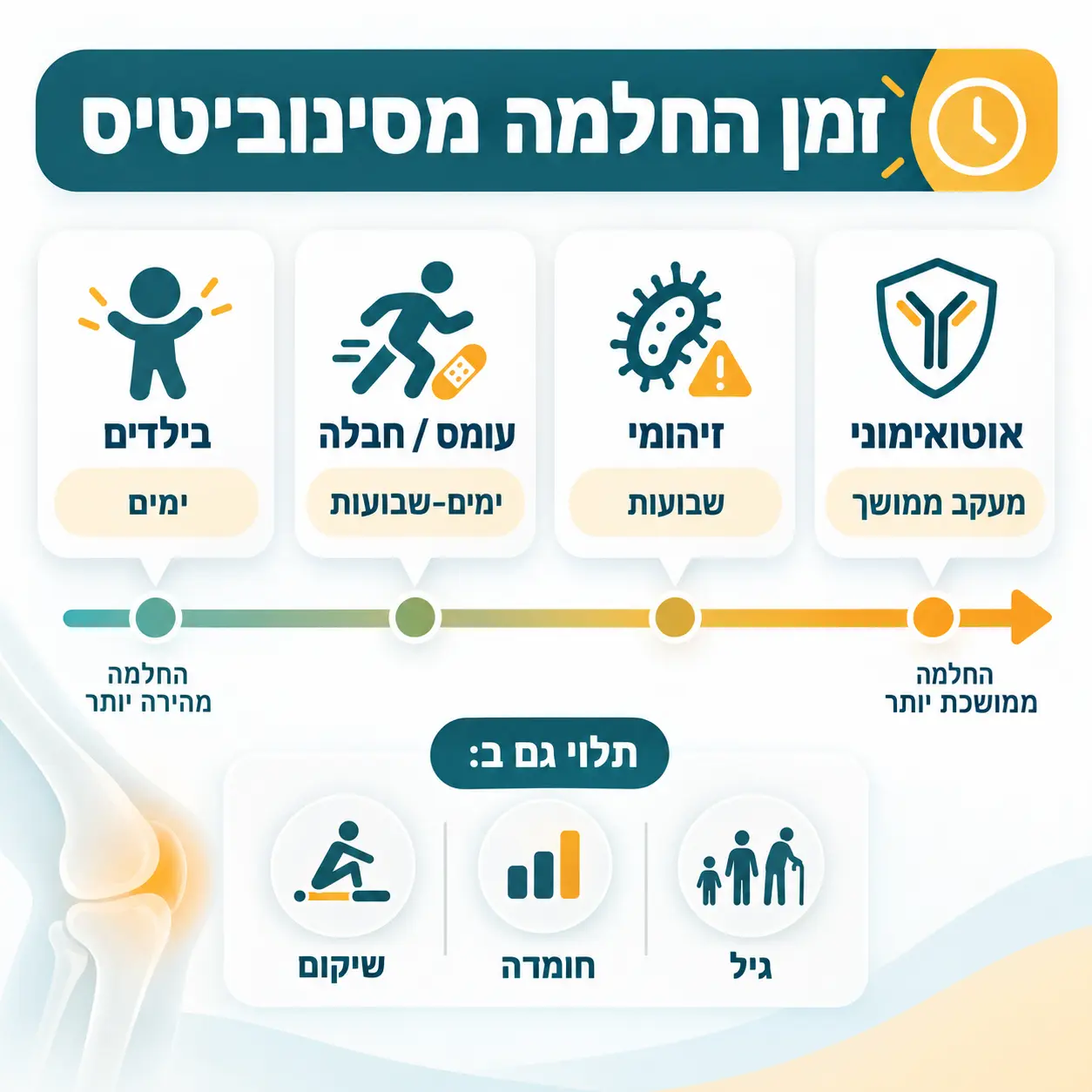 סינוביטיס | אינפוגרפיקה